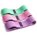 Kit de 3 Bandas ligas para ejercitar piernas y glúteos